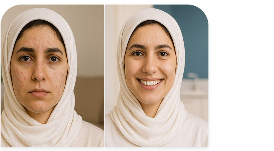 درمان اسکار صورت با روش‌های تایید‌شده و موثر